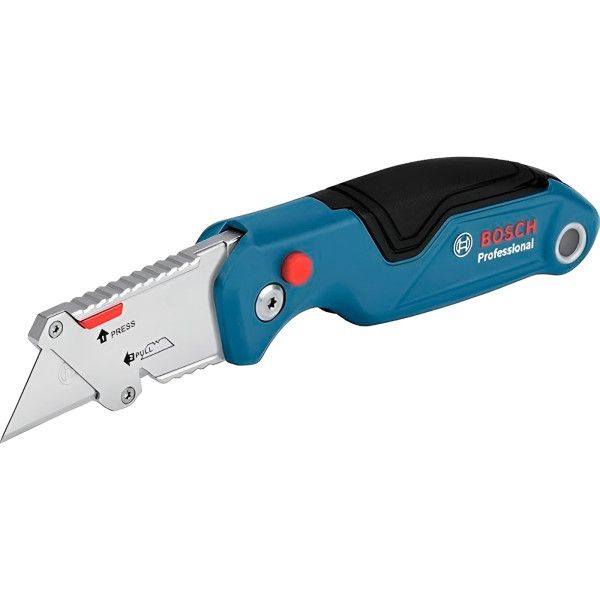 Ніж будівельний трапецієподібний складаний Bosch Professional корпус пластик, 215мм