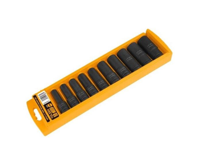 Набір торцевих головок Tolsen, 1/2", 10шт, 10-24мм