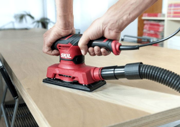 Шліфмашина вібраційна SKIL 7362 AA 280Вт платформа 92х185 14000-26000кол/хв 1.6кг