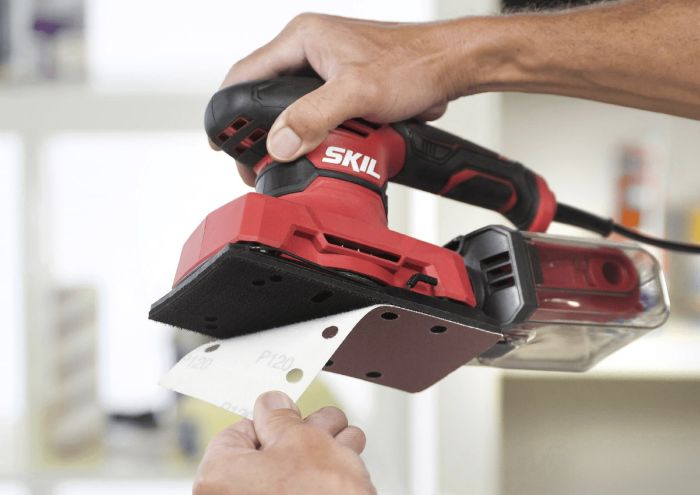 Шліфмашина вібраційна SKIL 7362 AA 280Вт платформа 92х185 14000-26000кол/хв 1.6кг