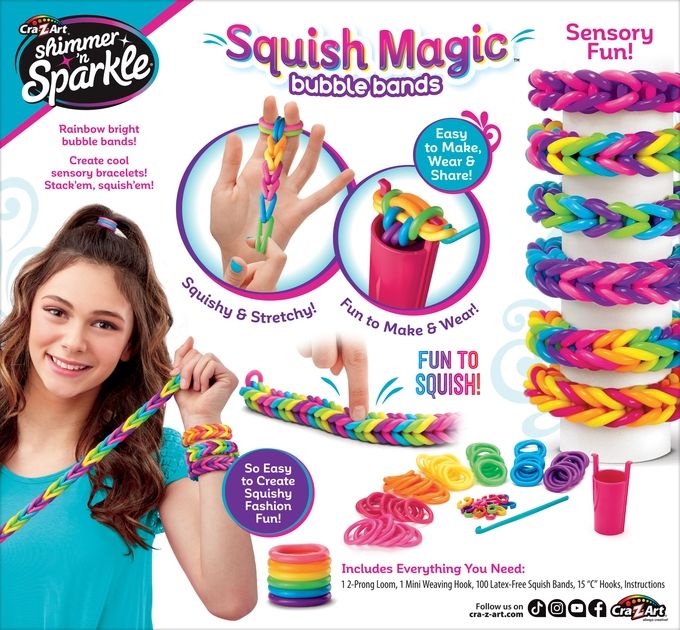 Набір для виготовлення браслетів Cra-Z-Art Squish Magic Bubble Bands