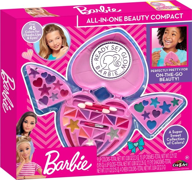 Набор детской косметики Cra-Z-Art Barbie All in One Beauty Compact