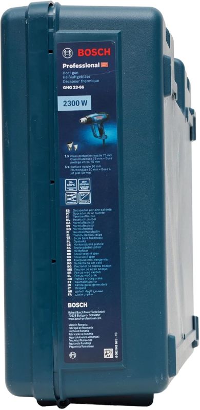 Фен строительный Bosch Professional GHG 23-66 2300Вт 650°C 150-500л·мин 0.66кг