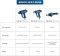Фен строительный Bosch GHG 20-60, 2000Вт, 50-630°C, 150 -500л/мин, 0.89кг