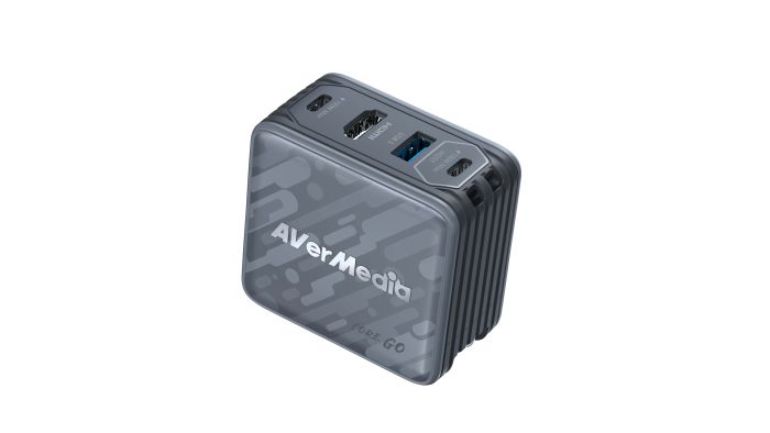 Зарядное устройство AVerMedia GC313 CORE GO 100Вт 2хUSB-С, 1хUSB-A, 1xHDMI, черный