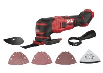 Багатофункціональний інструмент акумуляторний реноватор SKIL 3620 CA 20В 11000-16000об/хв кут коливань 1.8° 1кг без АКБ та ЗП