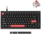 Клавиатура механическая Lemokey  X4 84Key, Keychron Red, USB-A, QMK/VIA, EN/UKR, Red led, чорний