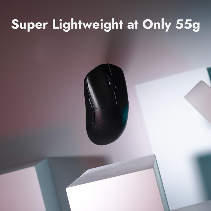 Миша Lemokey G1 USB-A/USB-C/WL/BT, 8K, чорний