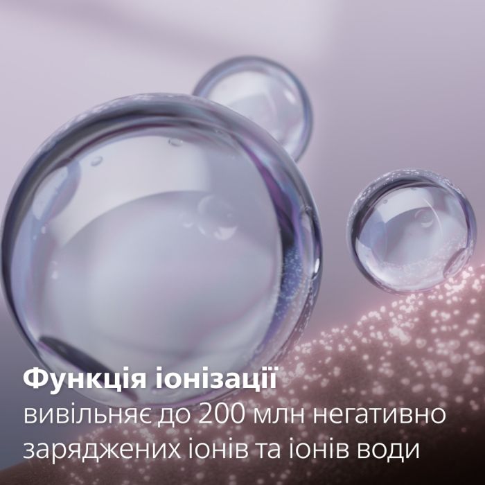 Фен Philips 8000 Series, 1400Вт, режимов-3, ионизиция, хол. обдув, турборежим, розовый