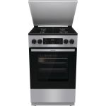 Плита Gorenje комби, 70л, 50x60см, дисплей, IconLed,эмалированные, нерж