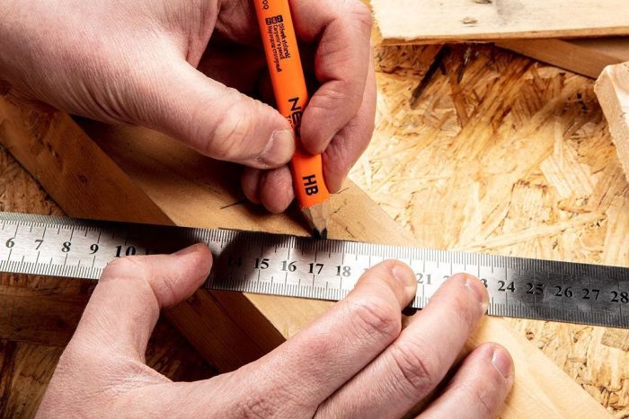 Линейка Neo Tools, нержавеющая сталь, 750мм