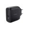 Зарядное устройство сетевое Trust Maxo 65Вт, USB-C PD, черный