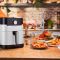 Мультипіч Tefal EasyFry&Grill, 1550Вт, чаша-4.2л, механическое управл,  до 200°C, пластик, черный-светло-серый