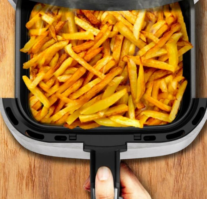 Мультипіч Tefal EasyFry&Grill, 1550Вт, чаша-4.2л, механическое управл,  до 200°C, пластик, черный-светло-серый
