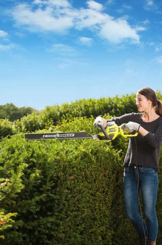 Кущоріз мережевий Ryobi RHT8165RL 800Вт 65см крок різу 34мм 4кг