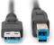 Кабель DIGITUS USB 3.0 (AM/BM) 1.8м, черный