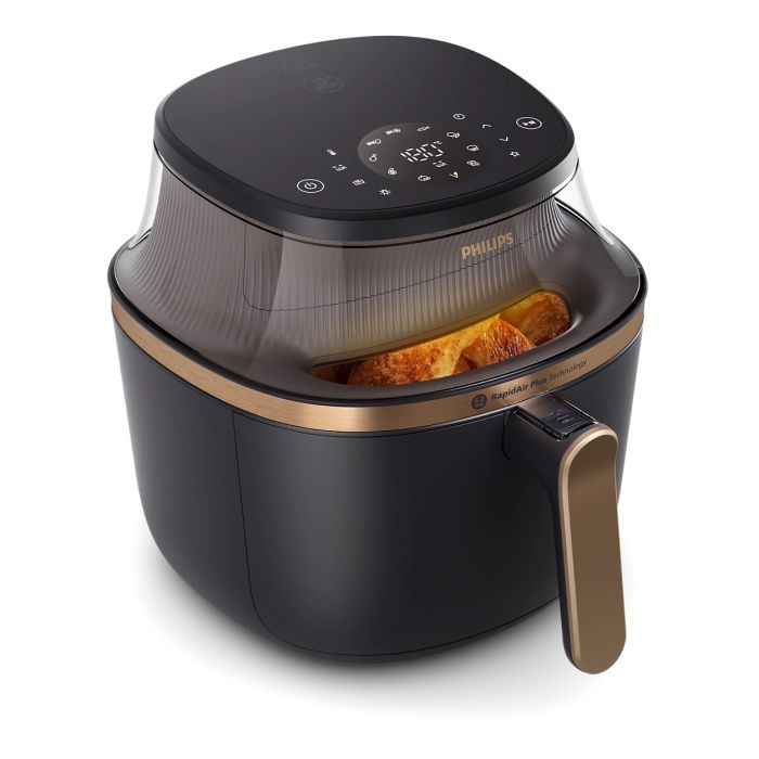 Мультипіч Philips Ovi Series 3000, 1700Вт, чаша-6.2л, сенсорне управл., 12 авто. програм, пластик, чорний