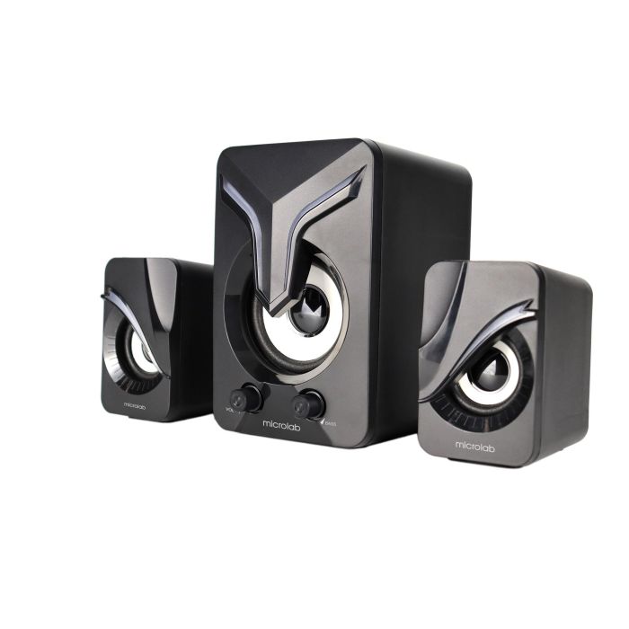 Акустична система MICROLAB  2.1, 11W, USB, LED, чорний Microlab U-270