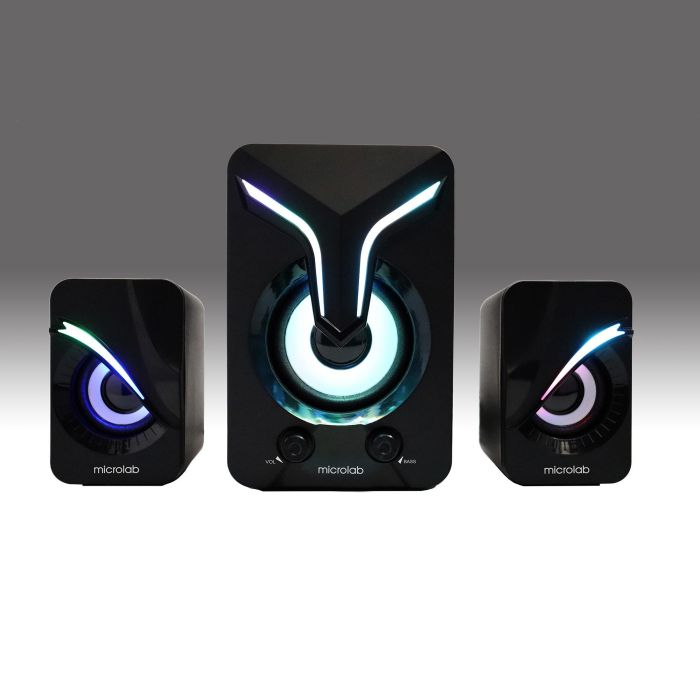 Акустична система MICROLAB  2.1, 11W, USB, LED, чорний Microlab U-270