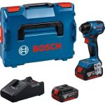 Гвинтоверт ударний акумуляторний Bosch Professional GDR 18V-220 C 18В 2х5А·год 0-3400об/хв 220Нм 1кг Bluetooth
