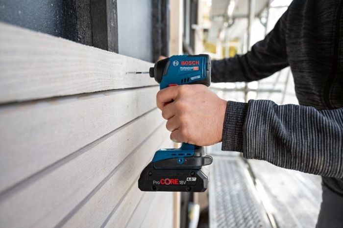 Гвинтоверт ударний акумуляторний Bosch Professional GDR 18V-220 C 18В 2х5А·год 0-3400об/хв 220Нм 1кг Bluetooth