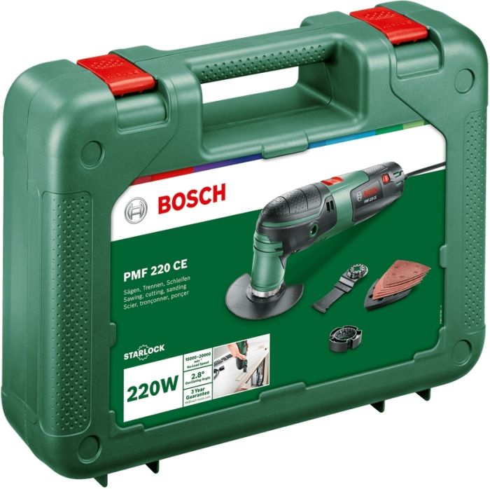 Многофункциональный инструмент реноватор Bosch PMF 220 C 220Вт 15000-20000об/мин 1.1кг