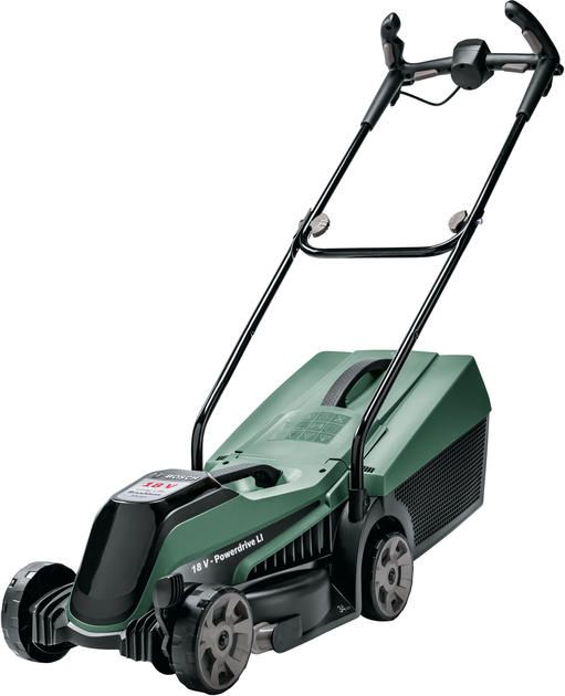 Газонокосилка аккумуляторная Bosch CityMower 18V-32-300 18В акб 1х4А·час 34см 31л 30-60мм 9.4кг