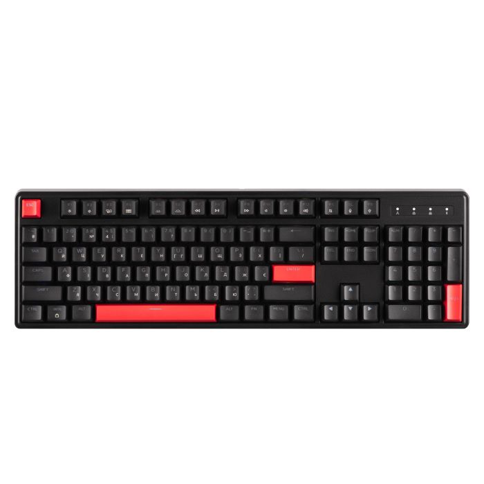 Клавіатура механічна Lemokey  X3 104Key, Keychron Brown, USB-A, QMK/VIA, Hot-Swap, EN/UKR, RGB, чорний