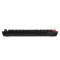 Клавиатура механическая Lemokey  X4 84Key, Keychron Brown, USB-A, QMK/VIA, EN/UKR, Red led, чорний