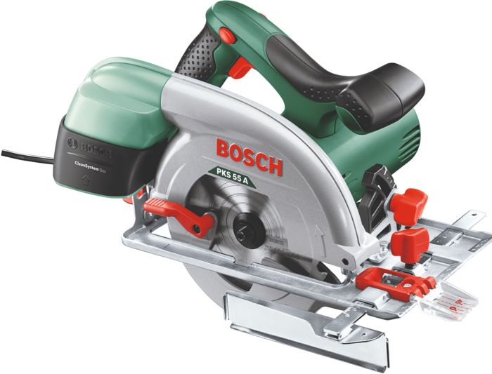 Пила дисковая Bosch KS 55 A 1200Вт 160мм 3.9кг