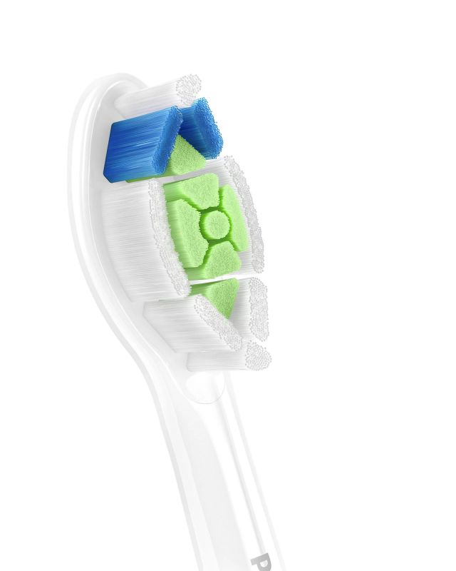 Насадки для звукової зубної щітки  Sonicare  Optimal White Philips HX6062/87