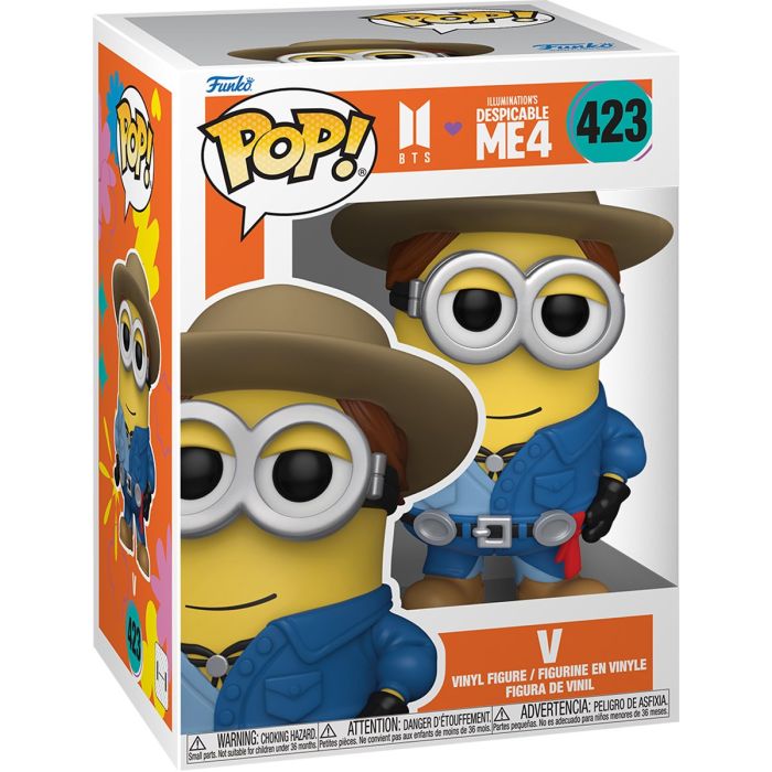 Фигурка Funko POP Rocks: Minions X BTS - V