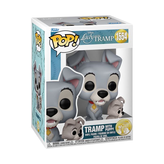 Фигурка Funko POP Disney: Lady and the Tramp - Tramp W/Puppy