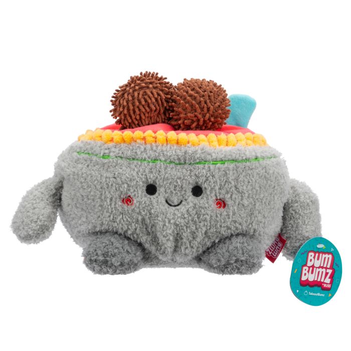 Мягкая игрушка BumBumz TakeoutBumz Фрикадельки в миске Мария, 19см