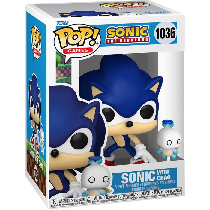 Фигурка Funko POP&buddy: Sonic - Sonic w/HChao