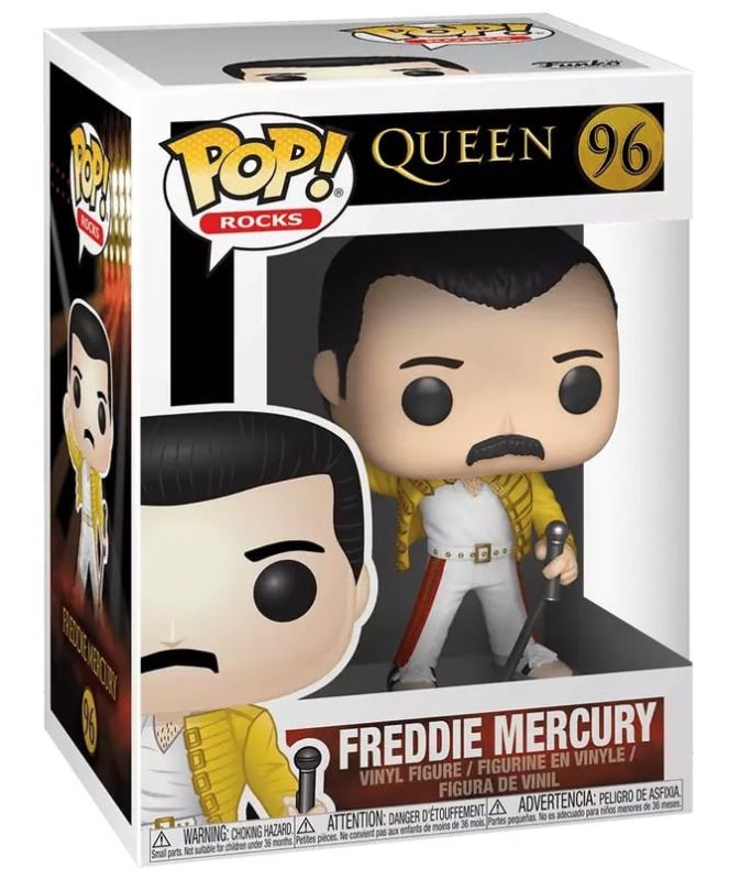 Фигурка Funko POP Rocks: Queen - Freddy Mercury Wembley 1986