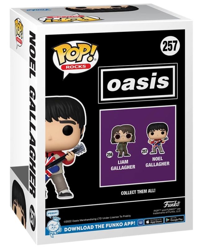 Фигурка Funko POP Rocks: Oasis - Noel Gallagher
