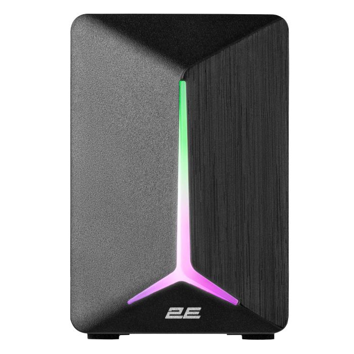 Акустическая система 2E GAMING SG300, 2.0, 3.5mm, RGB, чёрный