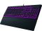 Клавиатура мембранная Razer Ornata V3 X 104key, USB-A, EN/UK, RGB, чёрный