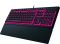Клавиатура мембранная Razer Ornata V3 X 104key, USB-A, EN/UK, RGB, чёрный