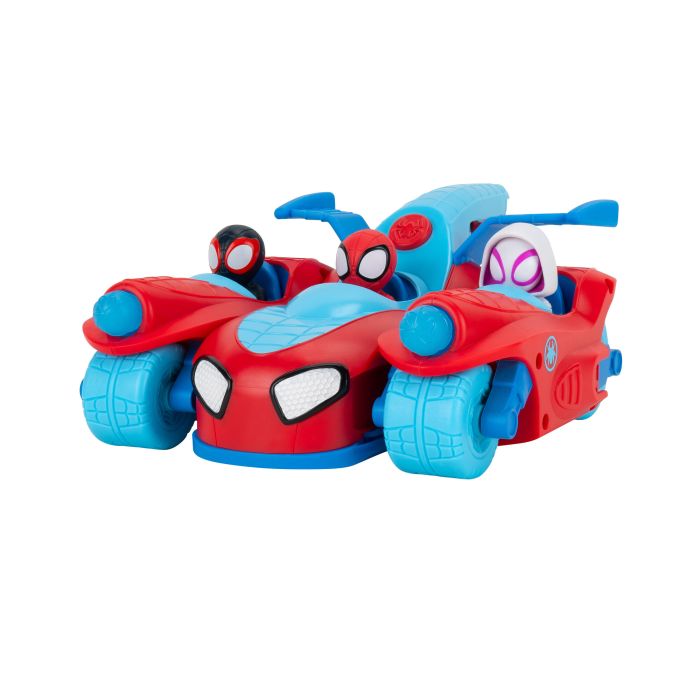 Игровой набор 3 в 1 Spidey Deluxe Feature Vehicle Сплит команда Спайди (Spidey Team Split Racer)