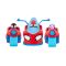 Игровой набор 3 в 1 Spidey Deluxe Feature Vehicle Сплит команда Спайди (Spidey Team Split Racer)
