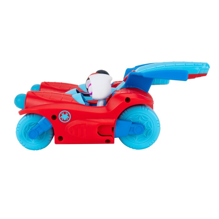 Игровой набор 3 в 1 Spidey Deluxe Feature Vehicle Сплит команда Спайди (Spidey Team Split Racer)