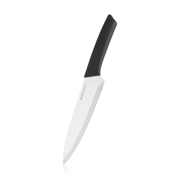 Кухонный нож поварской Ardesto Gemini Gourmet, 20см, нержавеющая сталь, пластик, черный