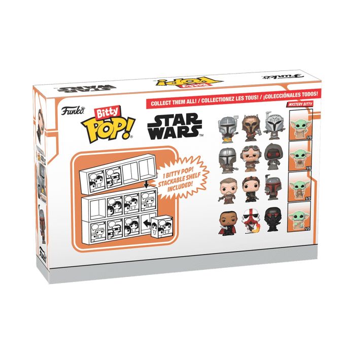 Фигурка Funko POP (Bitty): Mandalorian - Moff Gideon 4pk