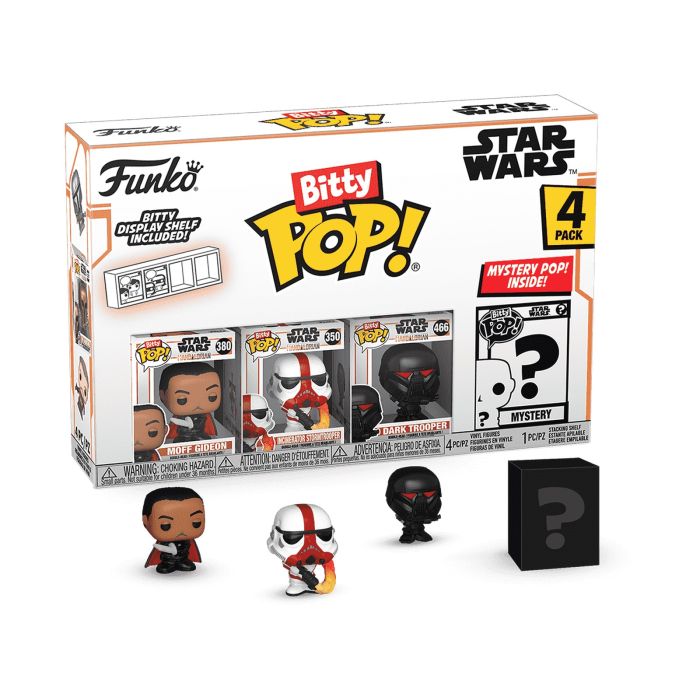 Фигурка Funko POP (Bitty): Mandalorian - Moff Gideon 4pk