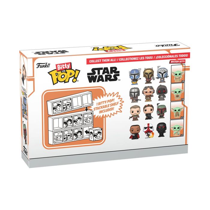 Фигурка Funko POP (Bitty): Mandalorian  - Mandalorian 4pk