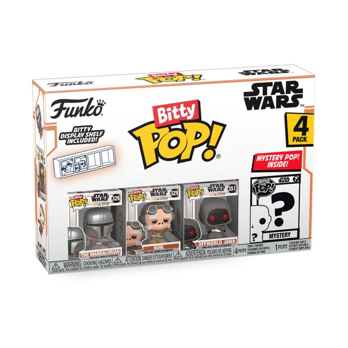 Фигурка Funko POP (Bitty): Mandalorian  - Mandalorian 4pk