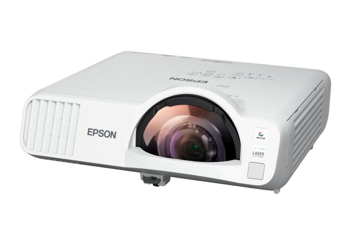 Проектор короткофокусный Epson EB-L210SW WXGA, 4000 lm, LASER, 0.48, WiFi