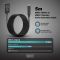 Подовжувач DIGITUS USB 3.2 Gen2 Active Cable 10G, C/M-C/F, 5м, чорний